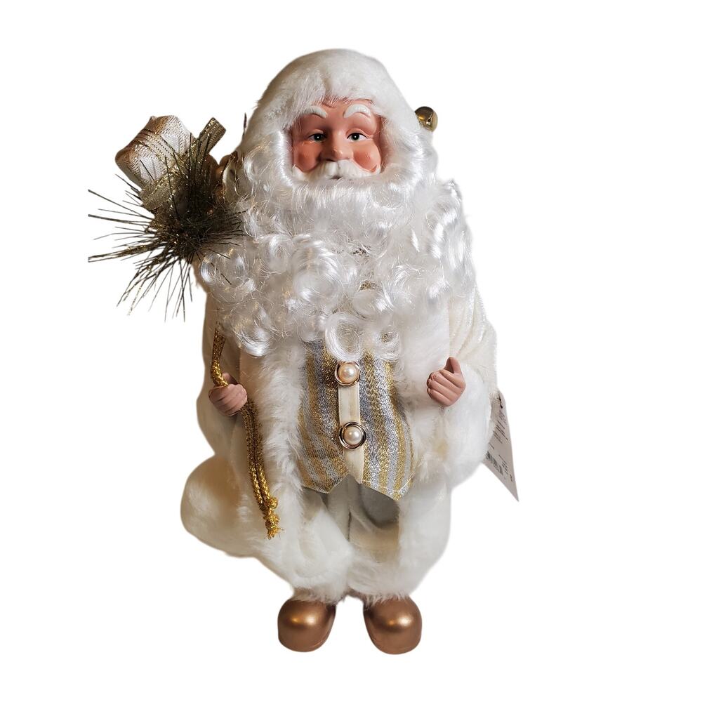 North Pole Santa Claus Figure - 11"